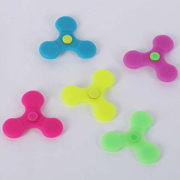 Stress Reducer Silicone Spinning Finger Gyro
