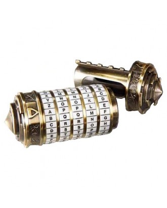 Mini Da Vinci Code Cryptex Lock Toy Innovative Gift