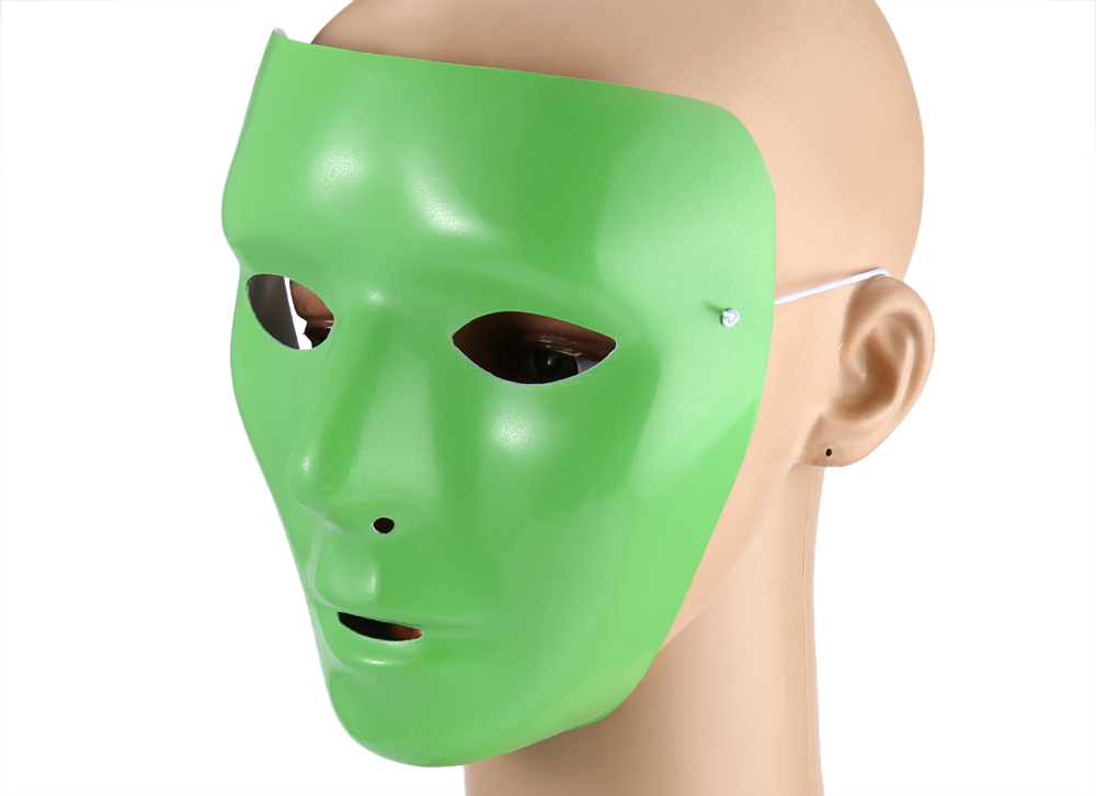 Women Luminous Mask Masquerade Dance Hip-hop Jabbawockeez Halloween Costume Accessory
