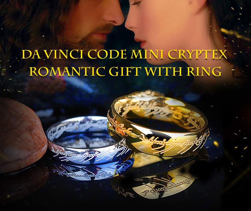 Da Vinci Code Mini Cryptex Valentine's Day Interesting Creative Romantic Birthday Gift